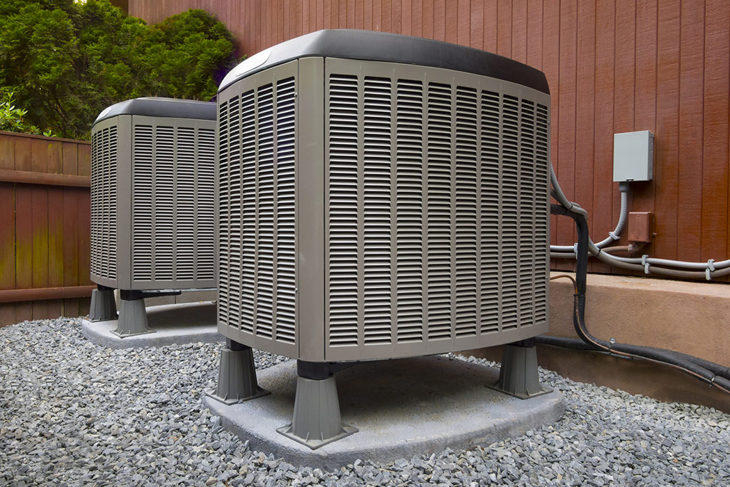 HVAC air conditioning and heating system