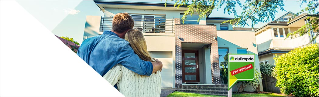 Couple looking at their new house Couple looking at their new house