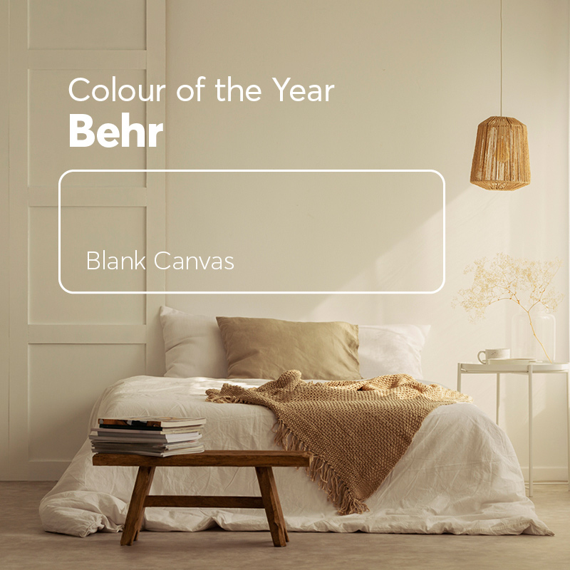 Behr Colour of the Year 2023 - Blank Canvas